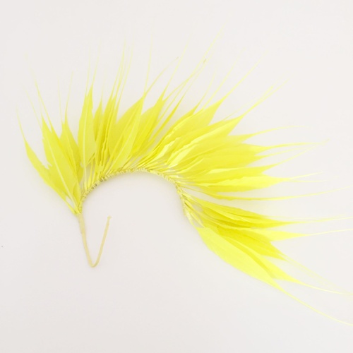 Feather Mount/Style 1 - Neon Yellow