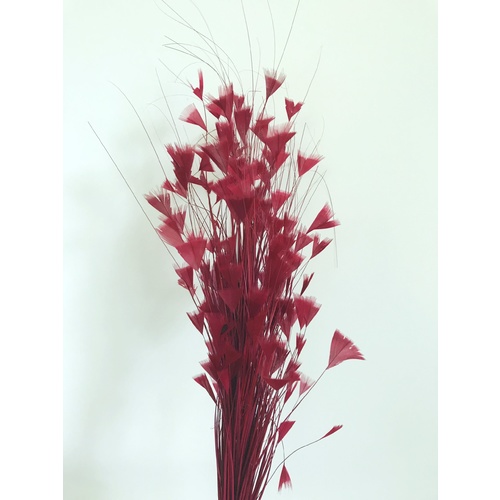 Feather Tree/Style 3 - Burgundy