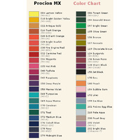 Jacquard Dyes Color Chart