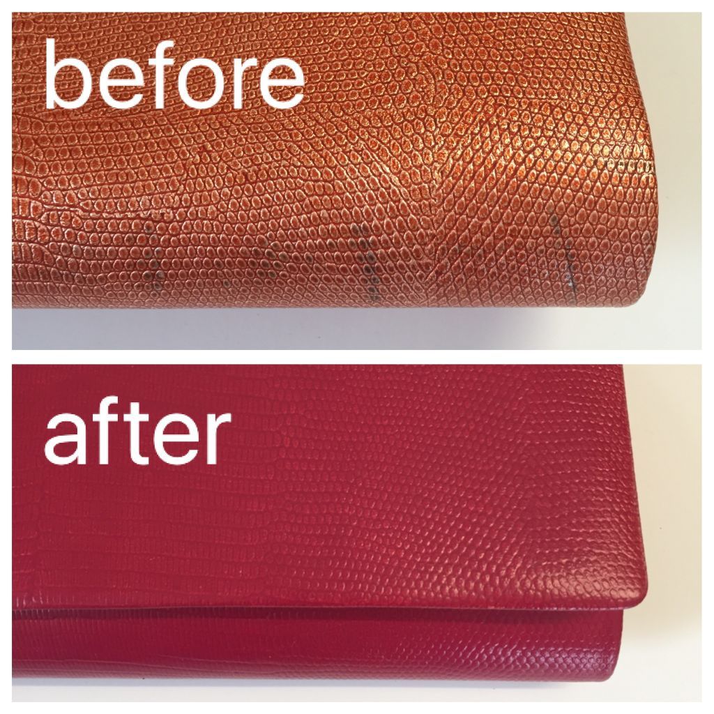 bronze leather paint