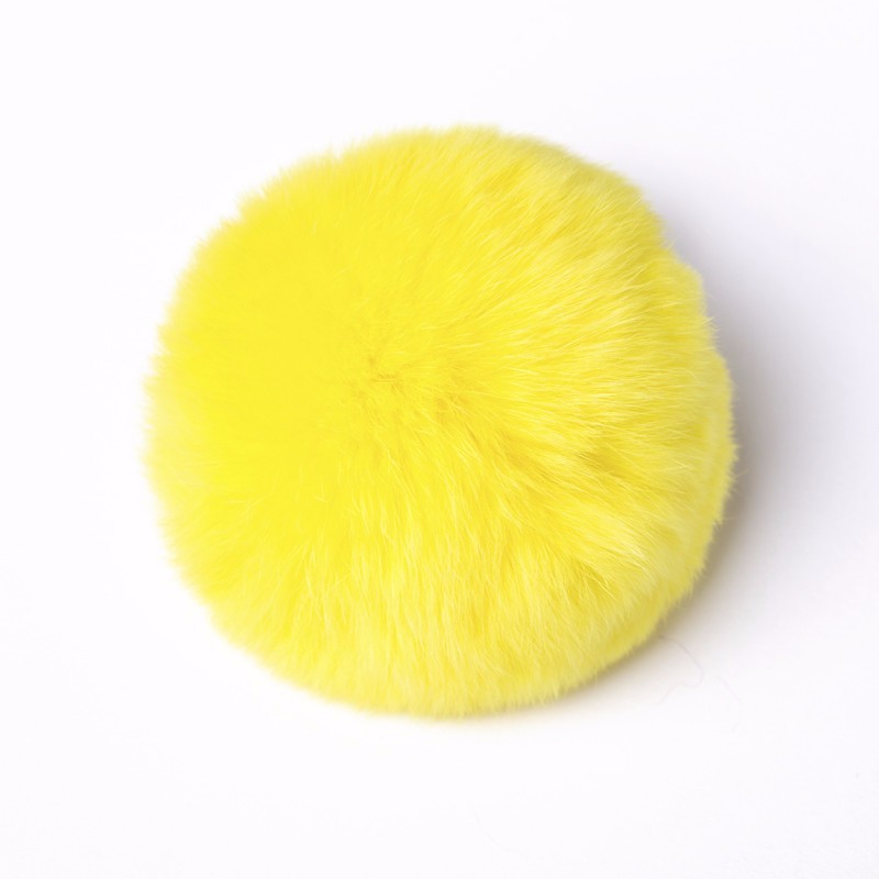 Pom Poms Yellow