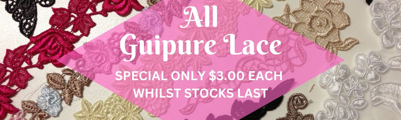 Guipure Lace