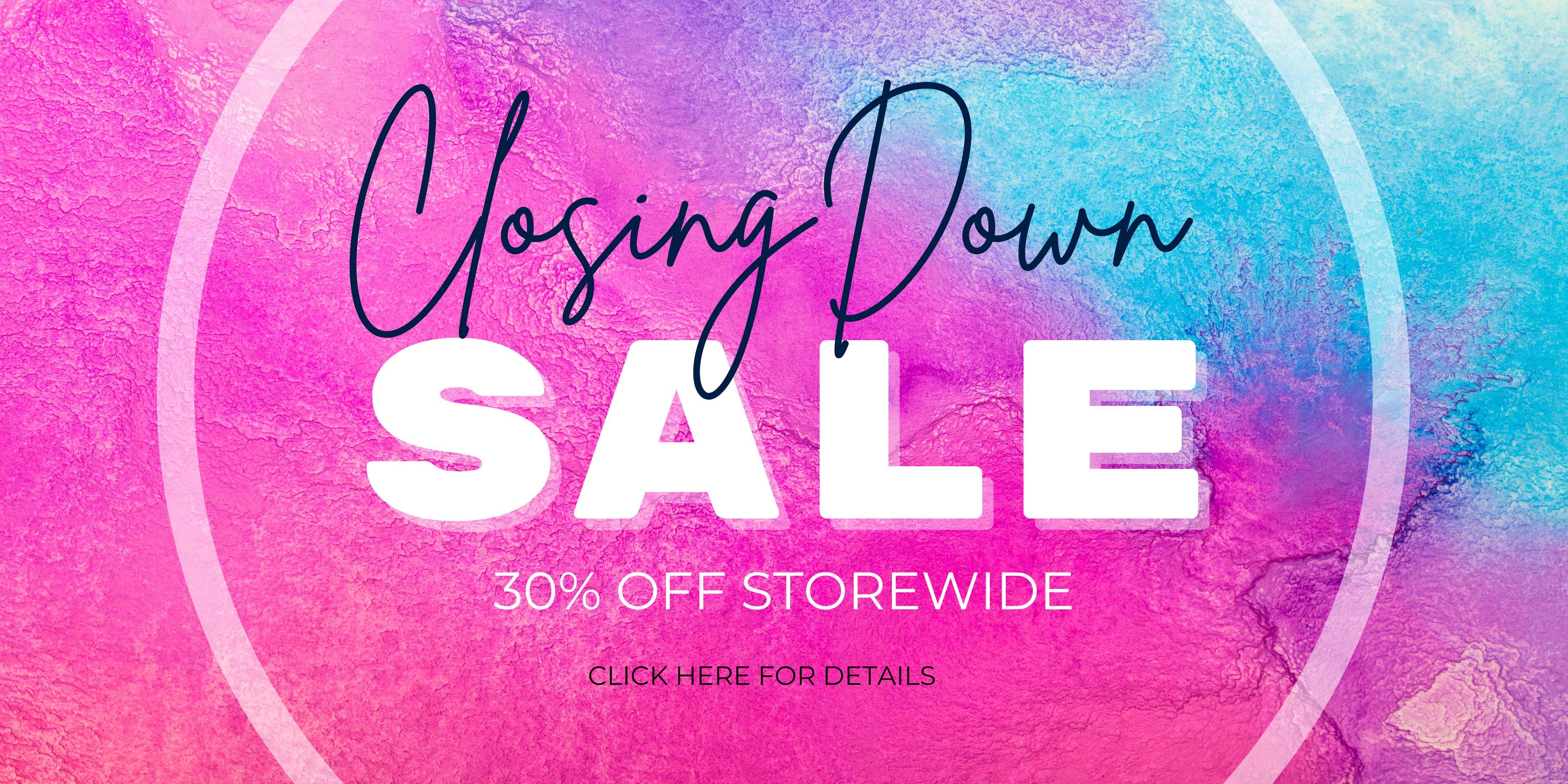 Closing Down Sale