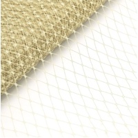 Veiling 9" Plain [Colour: Cream]