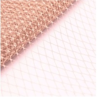 Veiling 9" Plain [Colour: Dusty Pink]