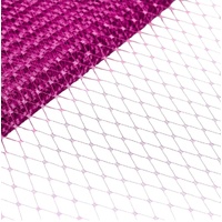 Veiling 9" Plain [Colour: Fuchsia]