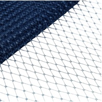 Veiling 9" Plain [Colour: Navy]