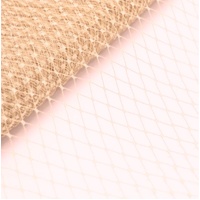 Veiling 9" Plain [Colour: Peach]