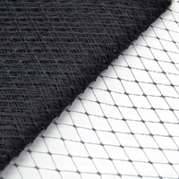 Veiling 12" Plain  [Colour: Black]
