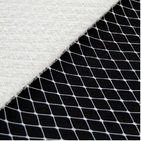 Veiling 12" Plain [Colour: White]