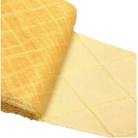 6" Crinoline/Diamond/per meter [Colour: Butter]
