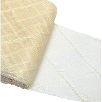 6" Crinoline/Diamond/per meter [Colour: Ivory]