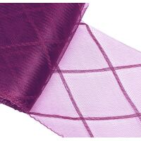 6" Crinoline/Diamond/per meter [Colour: Magenta]