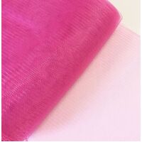8" Crinoline/Plain/per meter [Colour: Hot Pink (190)]