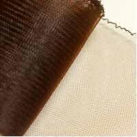 4" Crinoline/Plain/per meter [Colour: Brown (476)]
