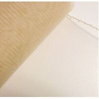 4" Crinoline/Plain/per meter [Colour: Cream (155)]