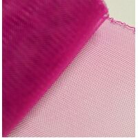 4" Crinoline/Plain/per meter [Colour: Fuchsia (219)]