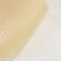 4" Crinoline/Plain/per meter [Colour: Ivory (003)]