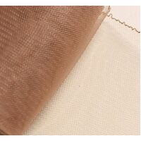 4" Crinoline/Plain/per meter [Colour: Terracotta]