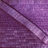 Raffia/Fringe [Colour: Purple]