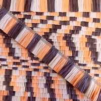 Raffia/Fringe/Mixed [Colour: Mix 3]