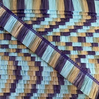 Raffia/Fringe/Mixed [Colour: Mix 4]