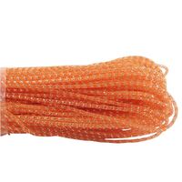 5mm Crinoline/Tubular with Lurex [Colour: Orange/Silver]