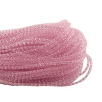 5mm Crinoline/Tubular with Lurex [Colour: Pink/Silver]