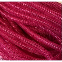 Crinoline/8mm Metallic Tubular [Colour: Fuchsia]