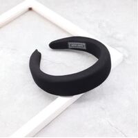 Headband/Padded/Lycra [Colour: Black]