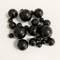 Bead/Pearl - Black [Size: 8mm]
