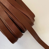 SPECIAL/Faux Leather Bias Ribbon - Qty 5m [Colour: Brown]