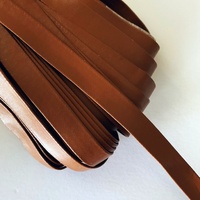 SPECIAL/Faux Leather Bias Ribbon - Qty 5m [Colour: Tan]