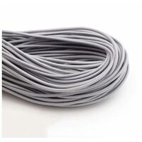 Hat Elastic/Cord 2mm - Qty 5m [Colour: Grey]