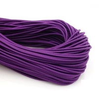 Hat Elastic/Cord 2mm - Qty 40m [Colour: Purple]