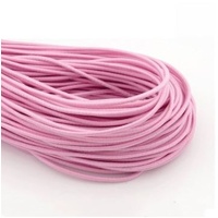 Hat Elastic/Cord 2mm - Qty 40m [Colour: Pink]