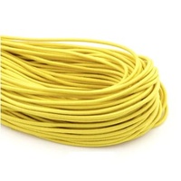 Hat Elastic/Cord 2mm - Qty 40m [Colour: Yellow]