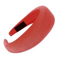 Headband/Padded/Velvet [Colour: Orange]