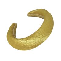 Headband/Padded/Sinamay [Colour: Yellow]