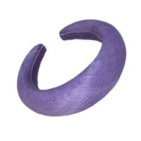 Headband/Padded/Sinamay [Colour: Lilac Mid]
