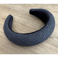 Headband/Padded/Paper [Colour: Navy Blue]