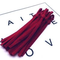Adjustable Elastics [Colour: Burgundy]