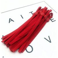 Adjustable Elastics [Colour: Red]
