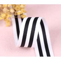 Ribbon/Style 02 [Colour: White/Black]