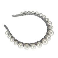 Headband/Pearl/Style 7 [Colour: Gunmetal]