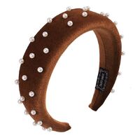 Headband/Olivia [Colour: Brown]