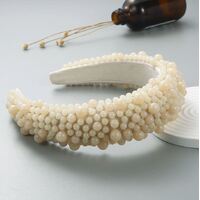 Headband/Mia [Colour: Cream]
