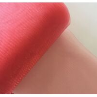6" Crinoline/Plain/per meter [Colour: Coral (178)]