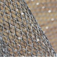 Mesh/Lurex/50cm piece [Colour: Black/Silver]