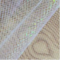 Mesh/Lurex/50cm piece [Colour: White]